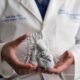 3D heart printed in white with HP Jet Fusion 540 3D printer - TPM
