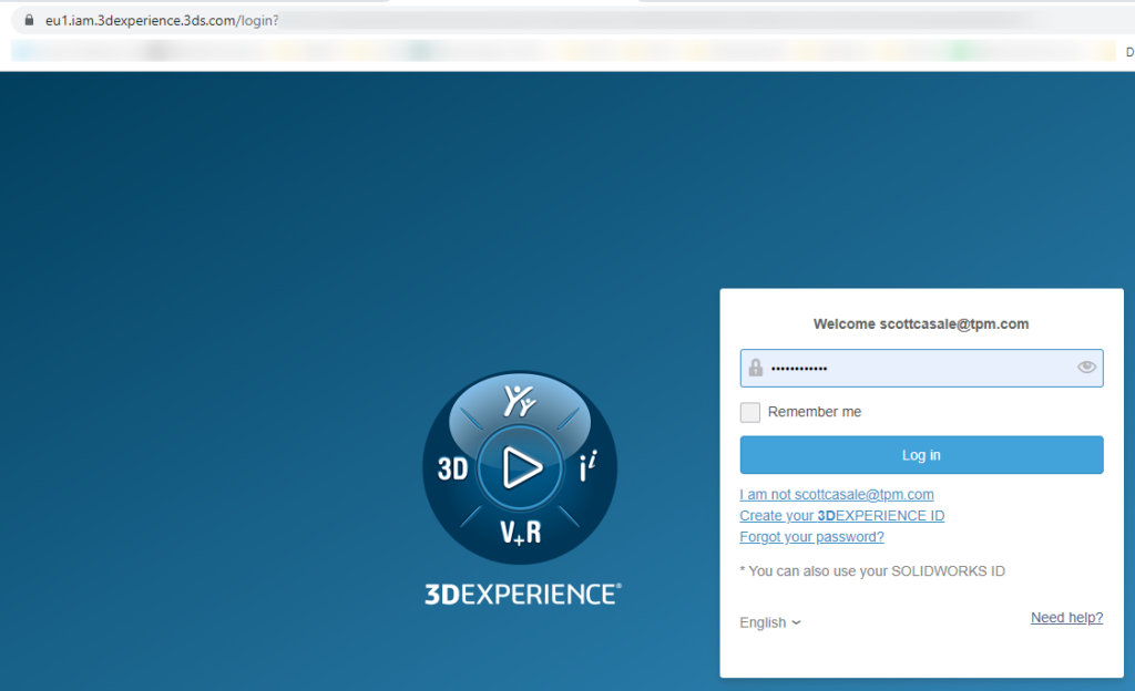 Logging into the DSx Portal